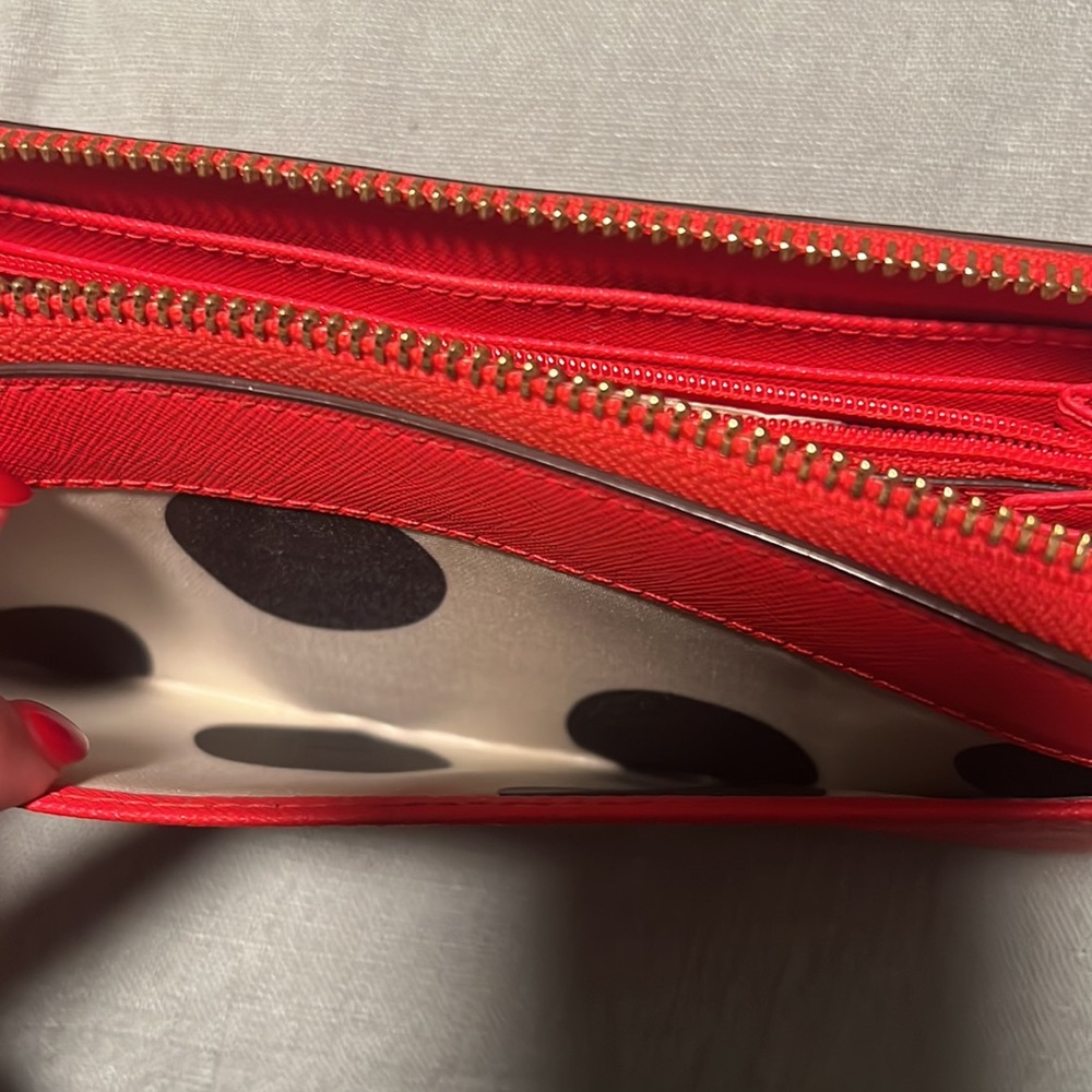 Kate Spade Red Wallet - Picture 5 of 9